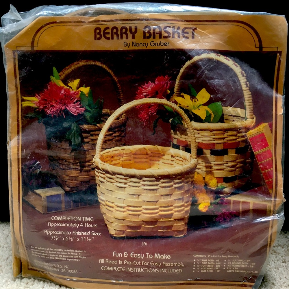 Vintage Berry Basket Kit